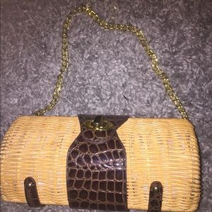 Wicker purse